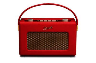 Roberts Revival Leather Radio - Red.